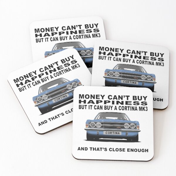 Item preview, Ford Cortina Mk3 GXL Blue Classic Car Art Illustration designed and sold by Hamilton illustrations.