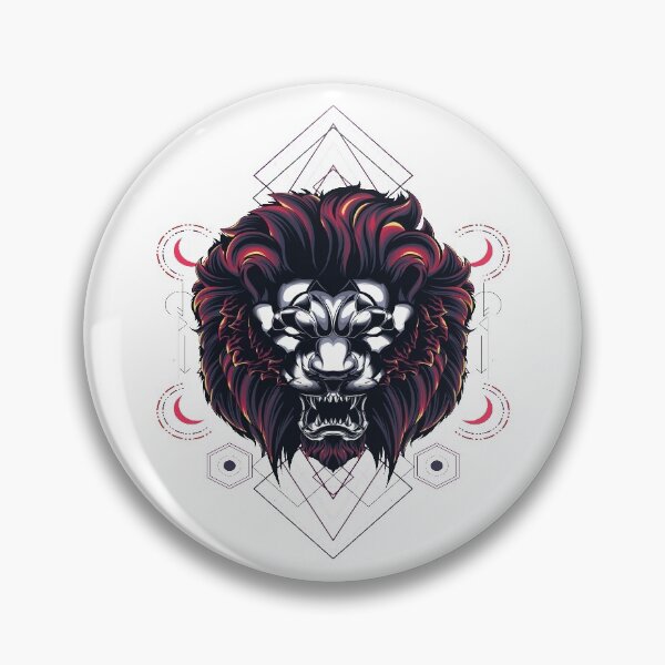 Item preview, Lion Skull Art  Digital Style Bone Skull designed and sold by AEGMEDIA.