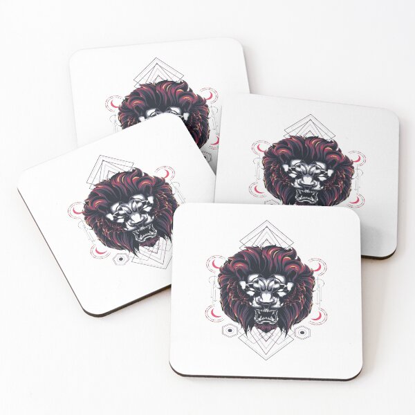 Item preview, Lion Skull Art  Digital Style Bone Skull designed and sold by AEGMEDIA.