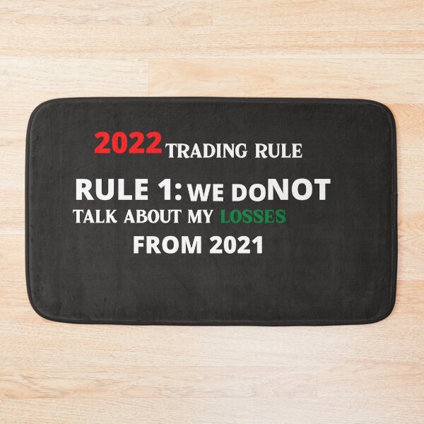Item preview, 2022 Trading Rule- New year-2022- Unique gift for stock market, crypto, options trader, forex traders and day traders designed and sold by TradingTeesKids.