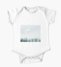 Pale Winter Sky One Piece - Short Sleeve
