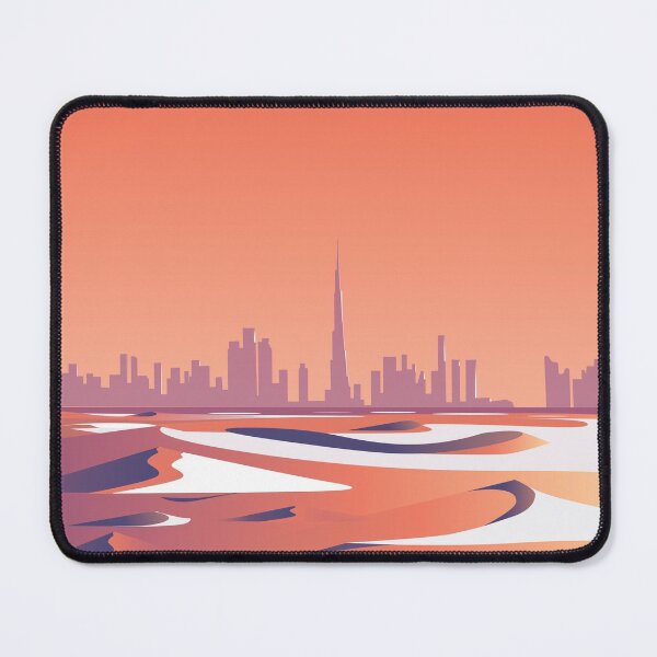 Item preview, Dubai vintage travel poster designed and sold by Arctic frame studio.