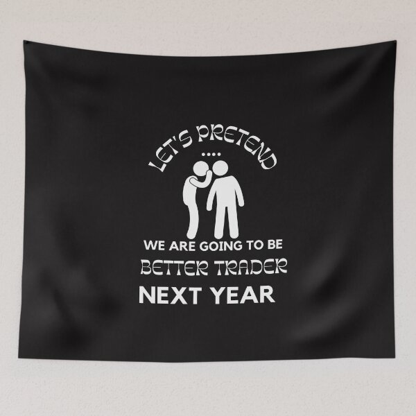 Item preview, Better trader next year- New year-2022- Unique gift for stock market, crypto, options trader, forex traders and day traders designed and sold by TradingTeesKids.