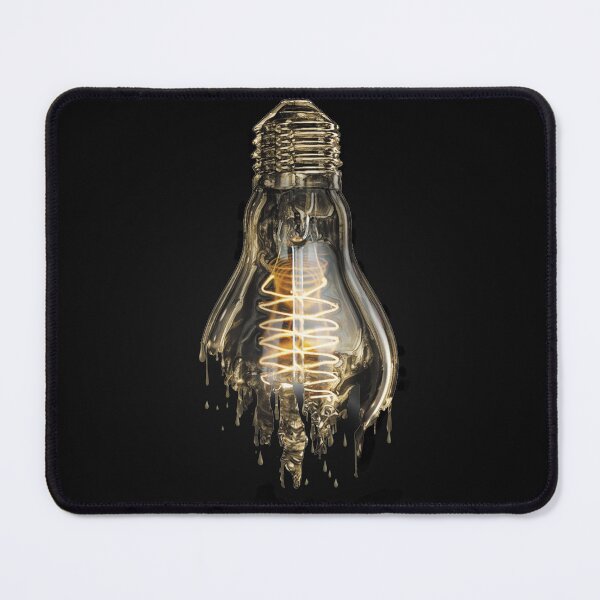 Item preview, Gold dripping light bulb designed and sold by highdegreepro.