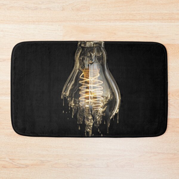 Item preview, Gold dripping light bulb designed and sold by highdegreepro.