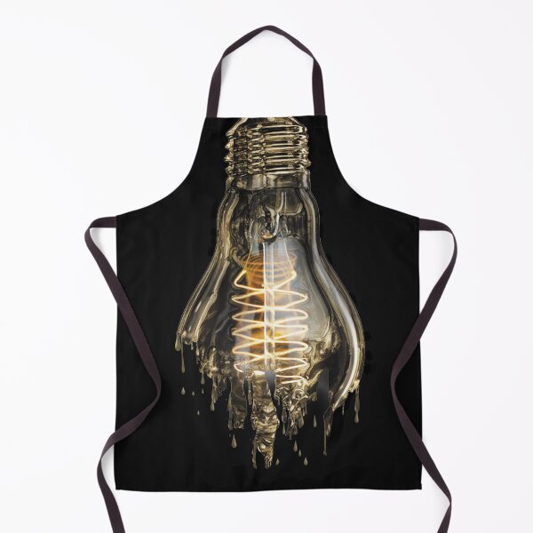 Item preview, Gold dripping light bulb designed and sold by highdegreepro.