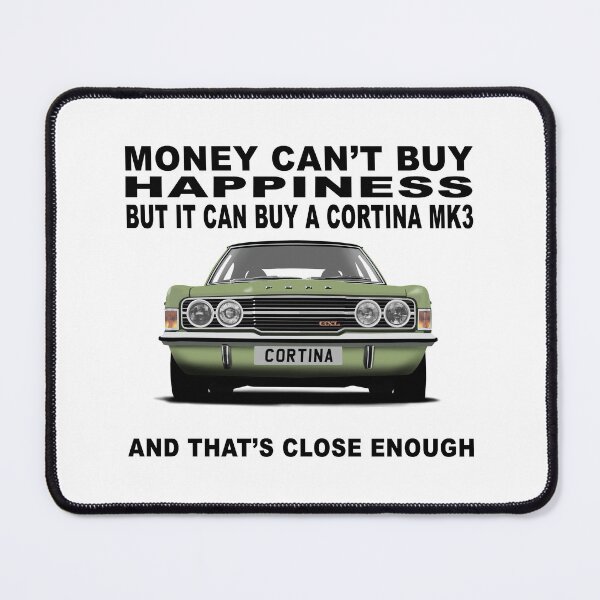 Item preview, Ford Cortina Mk3 GXL Fern Green Classic Car Art Illustration designed and sold by Hamilton illustrations.