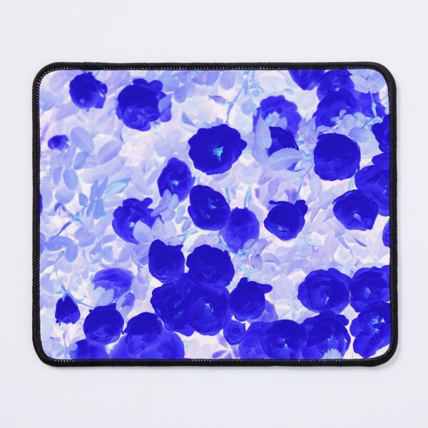 Item preview, Floral Motives with Blooming Small Royal Blue Roses designed and sold by IraNiva.