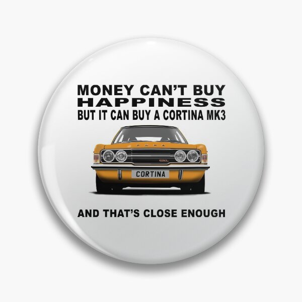 Item preview, Ford Cortina Mk3 GXL Orange Classic Car Art Illustration designed and sold by Hamilton illustrations.