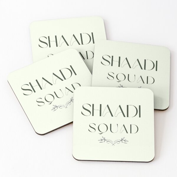 Item preview, Shaadi Squad - Indian Wedding Bridal Party Gifts designed and sold by NotablyDesigned.