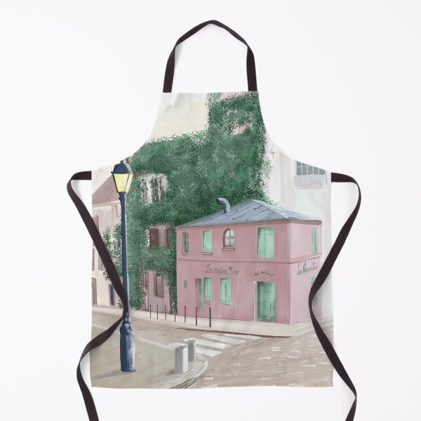 Item preview, Paris street poster illustration designed and sold by Arctic frame studio.