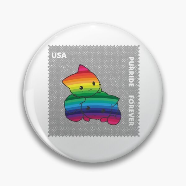 Item preview, Purride Forever Postage Stamp designed and sold by Doodlehub.