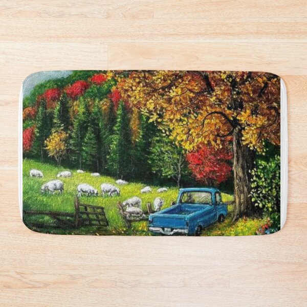Item preview, Painting of a colourful park designed and sold by VIVEK KUMAR RAI.