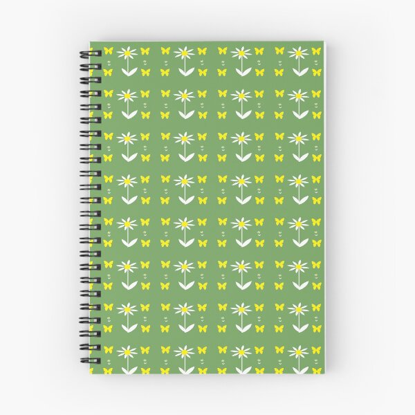 Item preview, White Daisies and Yellow Butterflies designed and sold by Karen Thomson.
