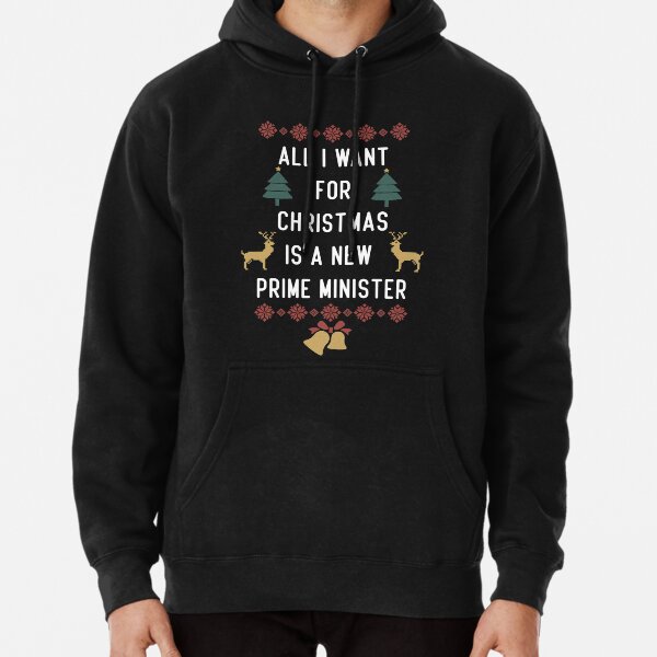 All i want for christmas shop is a new prime minister sweater