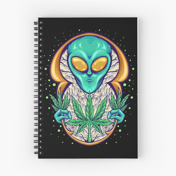 Item preview, Alien Weed Galaxy designed and sold by storyboxdesigns.