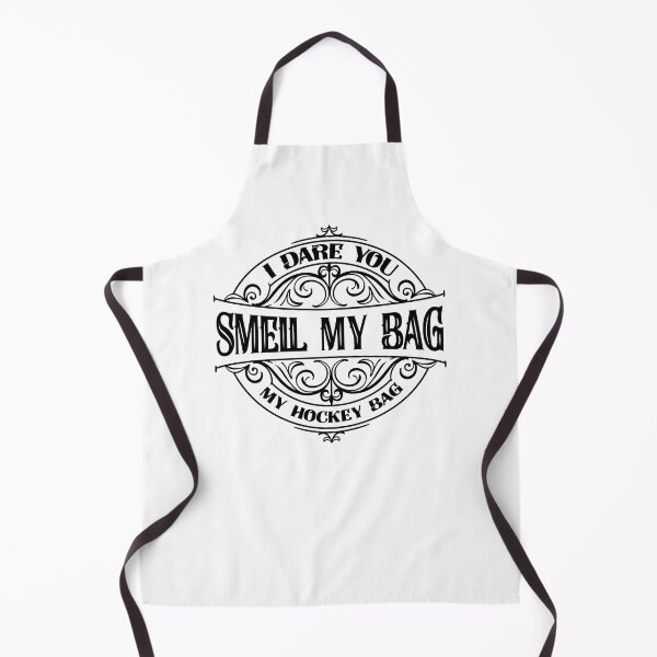 Item preview, Funny Hockey Saying - Smell My Bag designed and sold by Eye on the Blueline.