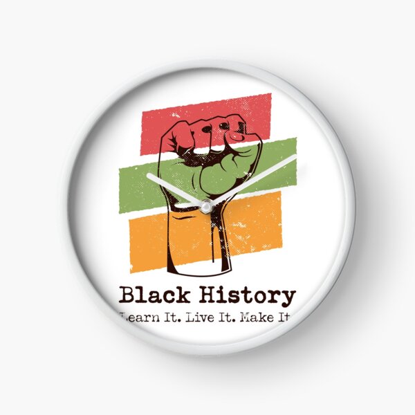 Item preview, Black History Learn Live Make It / African American Proud design designed and sold by CreatedByHeidi.