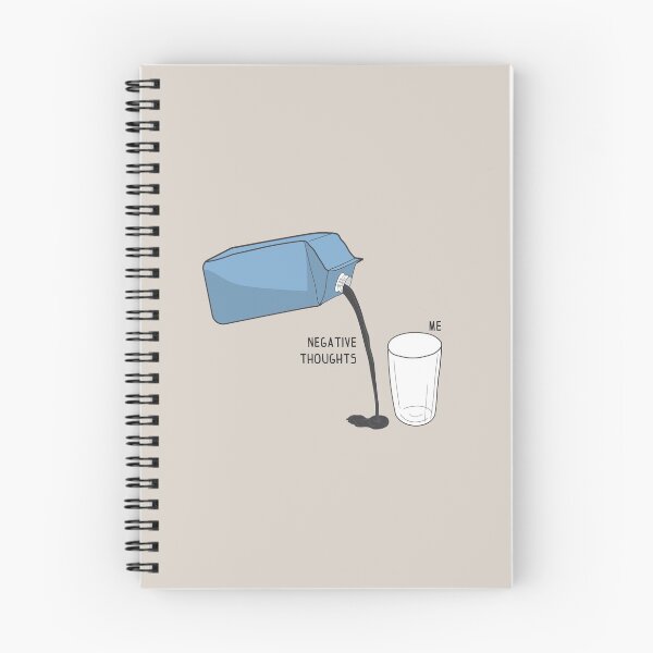 Item preview, negative thoughts designed and sold by FunnyGrief.