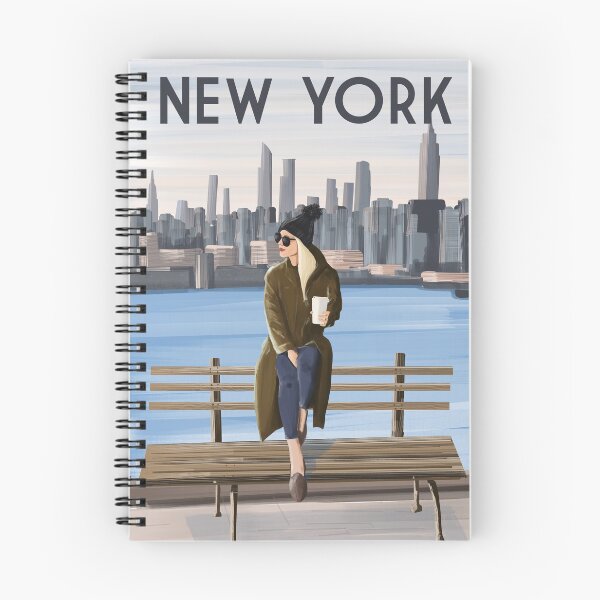 Artikelvorschau, New York City-Plakat entworfen und verkauft von Arctic frame studio.