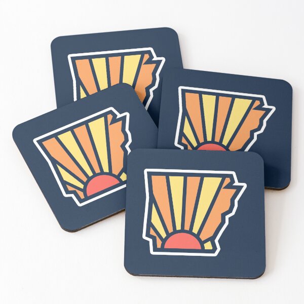 Item preview, Retro Style Arkansas Sunset designed and sold by toutwearapparel.