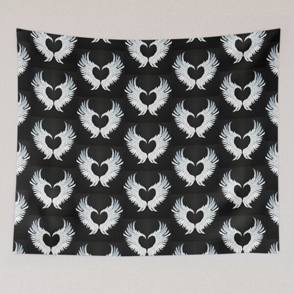 Item preview, Angel wings heart designed and sold by atlasartsn.