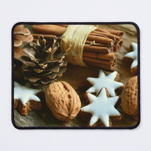 Item preview, Cookies Nuts Cinnamon sticks Christmas pine cones Nature Food Christmas decorations designed and sold by MonArtisteSam.