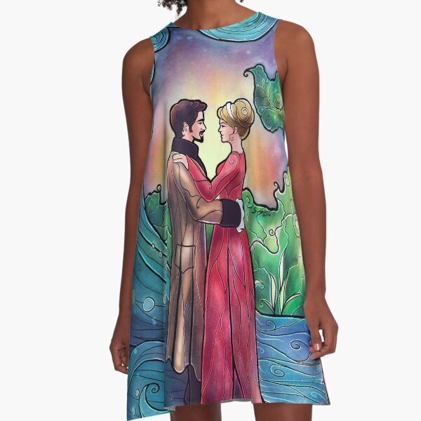 It Always Starts With A Dance A-Line Dress