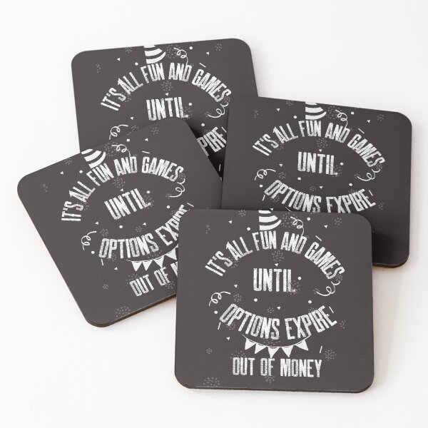 Item preview, It's all fun and games - Options lover - Unique gift for stock market, crypto, options trader, forex traders and day traders designed and sold by TradingTeesKids.