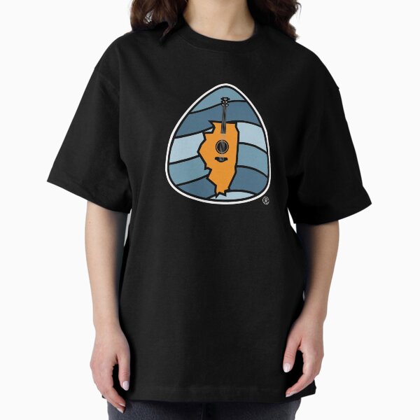 Item preview, Retro Style Illinois Music Guitar designed and sold by toutwearapparel.