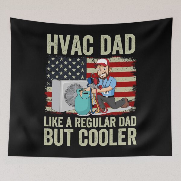 Item preview, Hvac dad, gift for hvac technician,Hvac Dad Like A Regular Dad But Cooler designed and sold by ds-4.