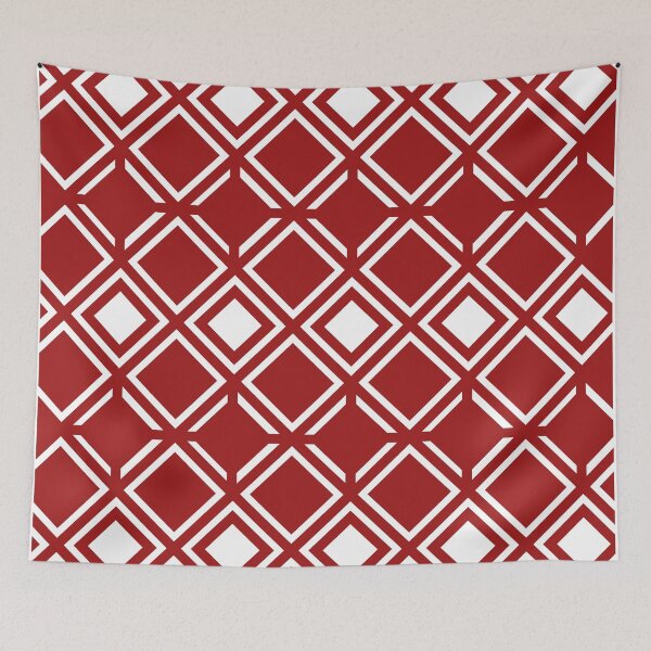 Item preview, Red Goemetric Pattern designed and sold by BYNANA80.
