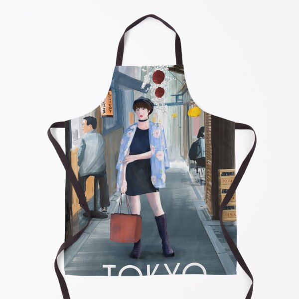 Item preview, Tokyo japan street travel poster designed and sold by Arctic frame studio.