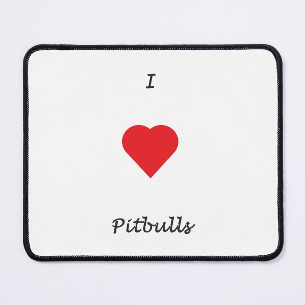 Item preview, I Love Pitbulls designed and sold by superchele.