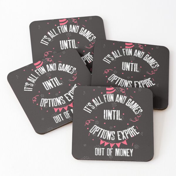 Item preview, It's all fun and games - Options lover - Unique gift for stock market, crypto, options trader, forex traders and day traders designed and sold by TradingTeesKids.