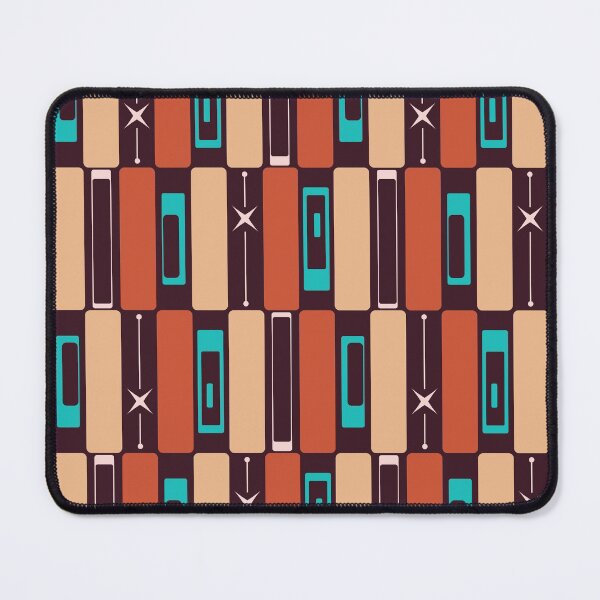 Item preview, Retro Rectangle Block Pattern 1 designed and sold by MaryJaneRC.