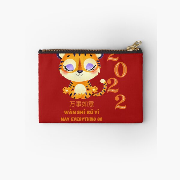 Item preview, Happy Chinese New Year 2022 - Cute Zen Tiger - May Everything Goes Well Design   designed and sold by The-Muse.