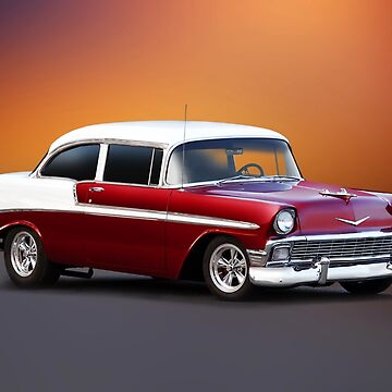 Artwork thumbnail, 1956 Chevrolet Bel Air Sedan by DaveKoontz