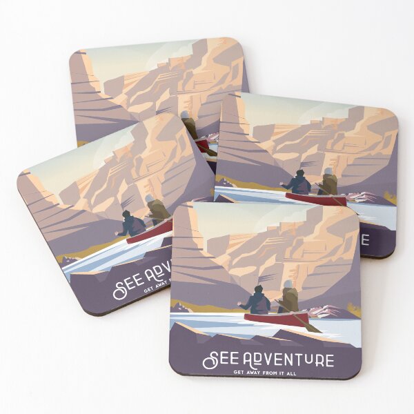 Item preview, Grand Canyon travel poster designed and sold by Arctic frame studio.