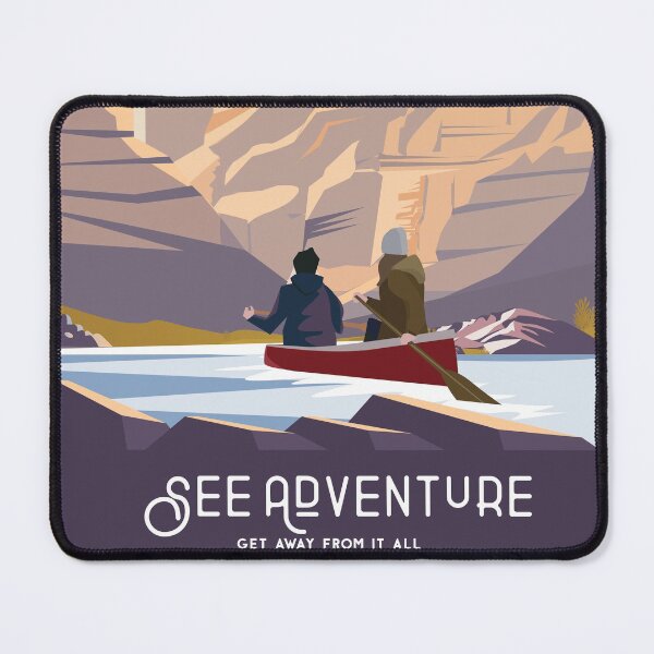 Item preview, Grand Canyon travel poster designed and sold by Arctic frame studio.