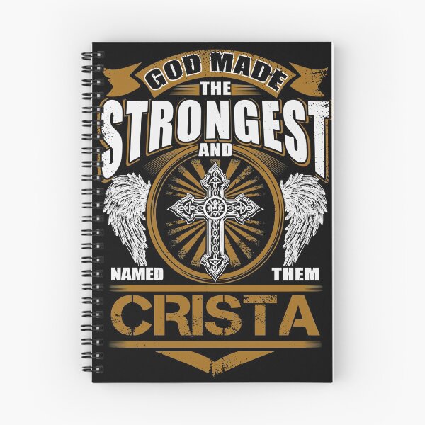 Item preview, Crista Name T Shirt - God Found Strongest And Named Them Crista Gift Item Tee designed and sold by artiagasonya.