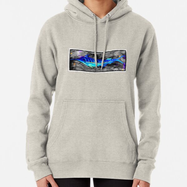 Blue Marlin Pullover Hoodie