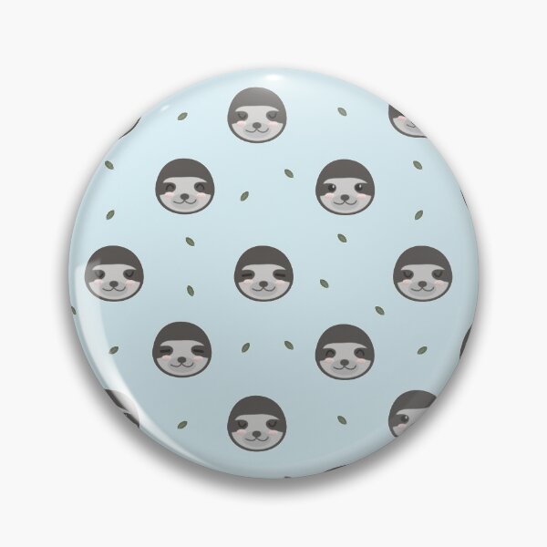 Item preview, Sloth Pattern designed and sold by kawaiistudio.