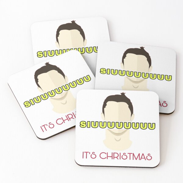 Item preview, Siuuu it’s Christmas CR7  designed and sold by sizamix.