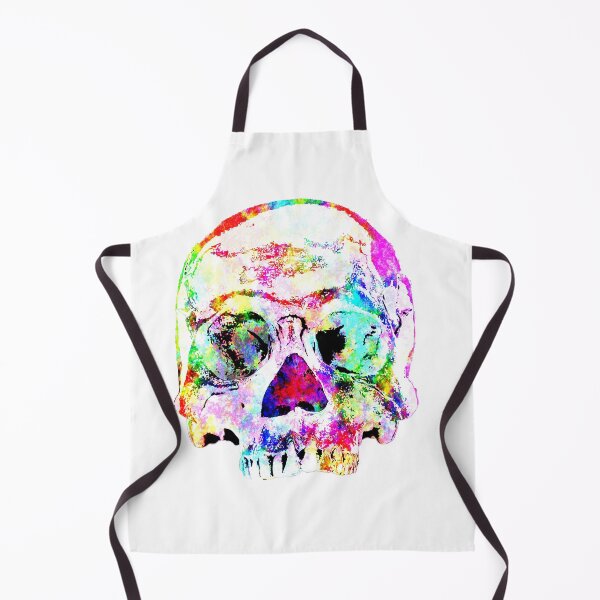Item preview, Orthopedic Art skull multicolor designed and sold by UnseenCreations.