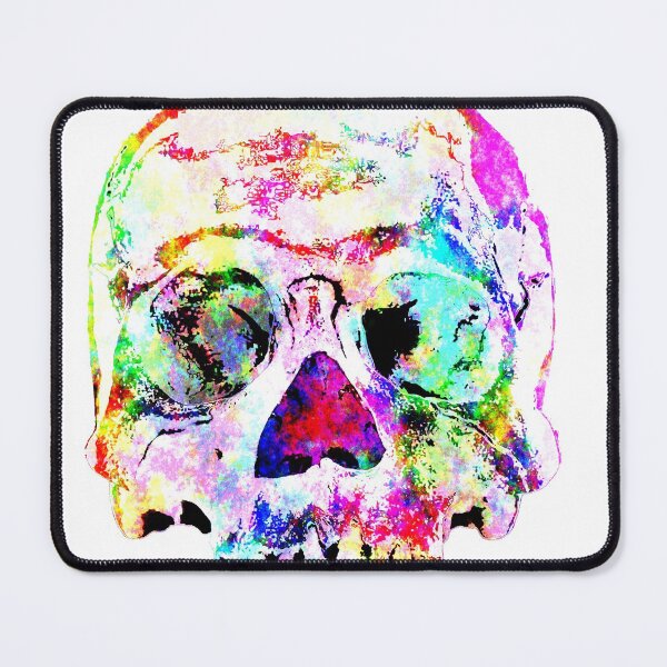 Item preview, Orthopedic Art skull multicolor designed and sold by UnseenCreations.