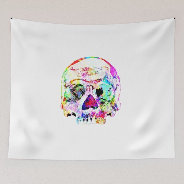 Item preview, Orthopedic Art skull multicolor designed and sold by UnseenCreations.