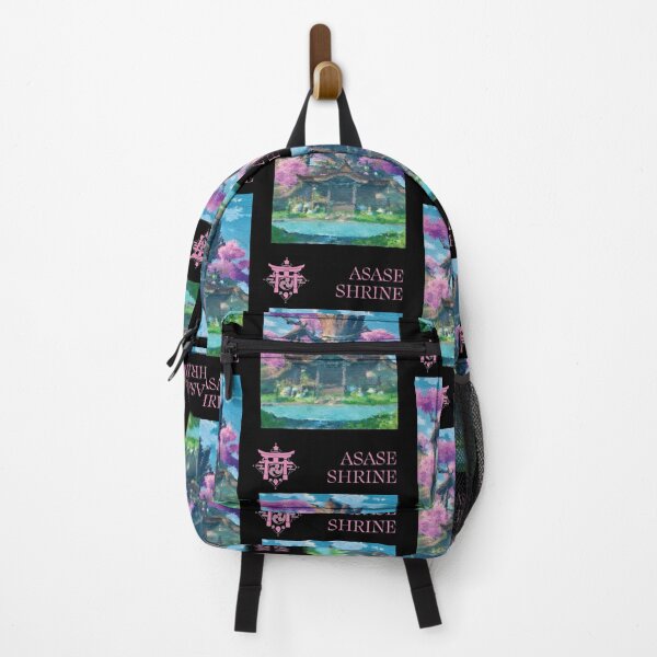 Item preview, Asase Shrine Travel Poster designed and sold by genshinmages.