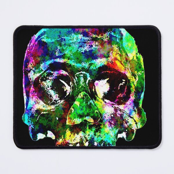 Item preview, Orthopedic Art skull multicolor design designed and sold by UnseenCreations.