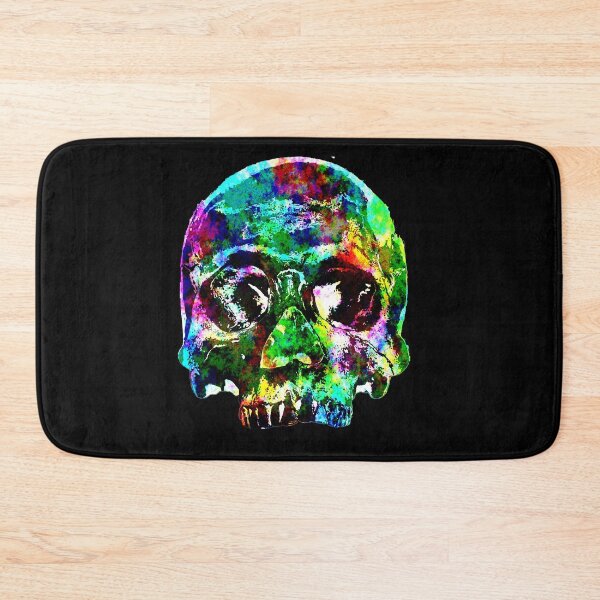 Item preview, Orthopedic Art skull multicolor design designed and sold by UnseenCreations.